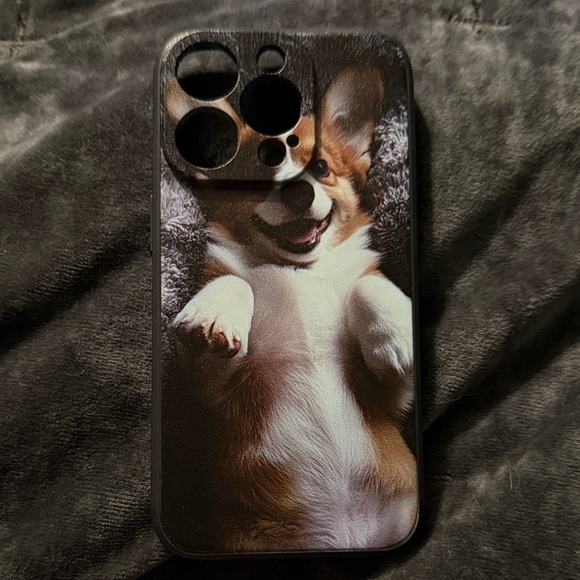 No Label Other - Corgi Dog iPhone 14 Pro Case